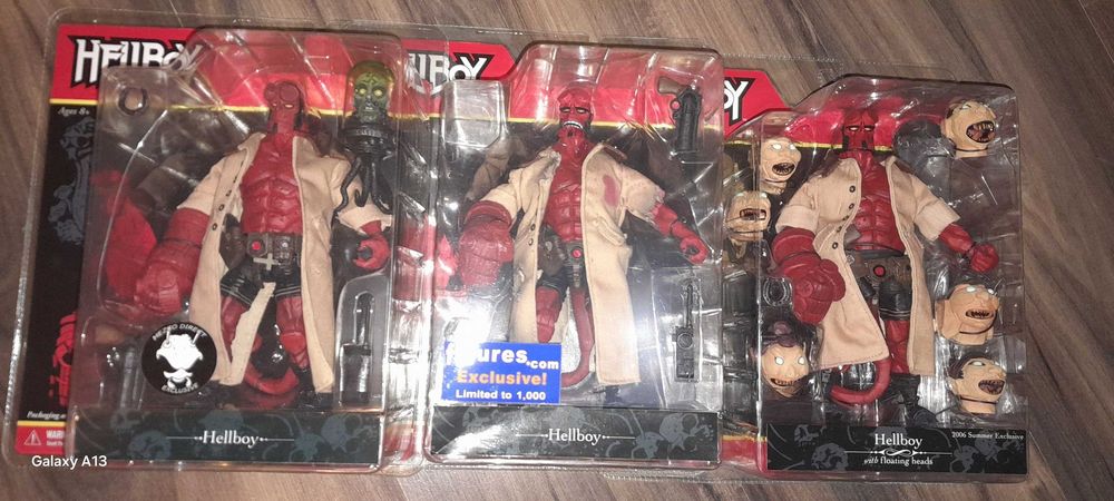 Figurki Hellboy Mezco komplet NOWE