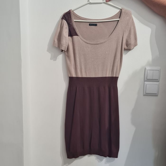 Vestido de lá de mulher