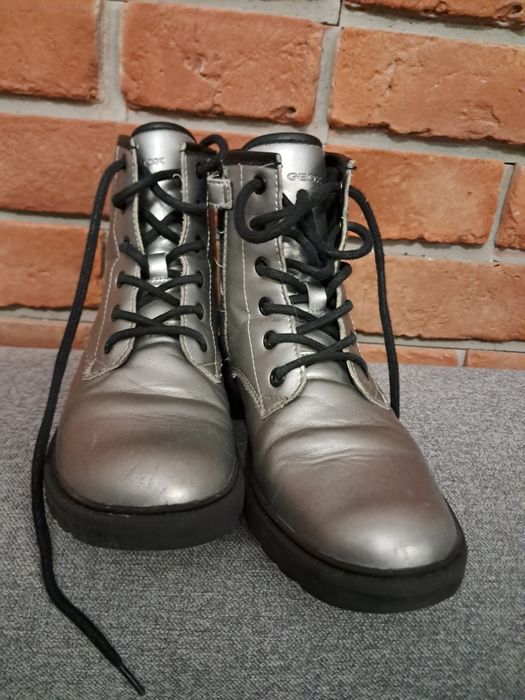 Rozm. 33 Botki Geox, jesienne, wyższe, na zamek