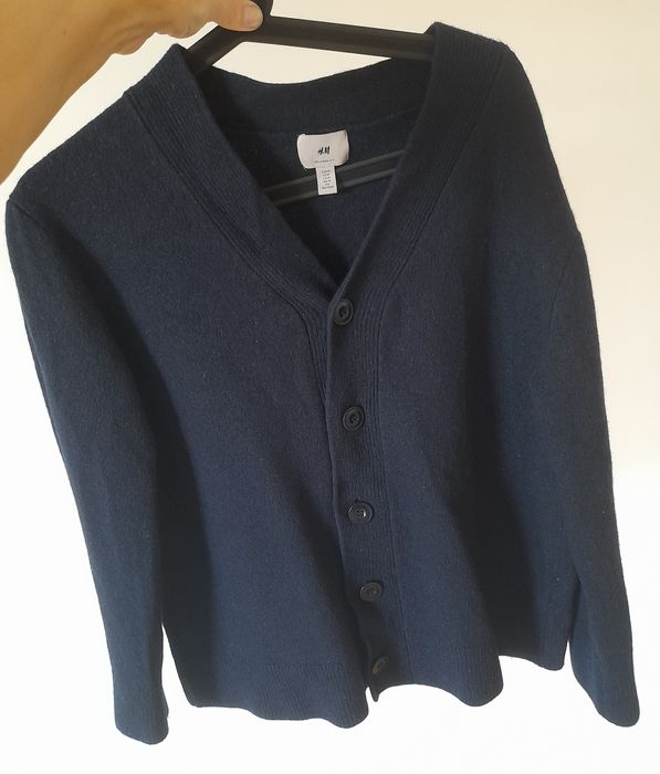 Welniany kardigan hm M