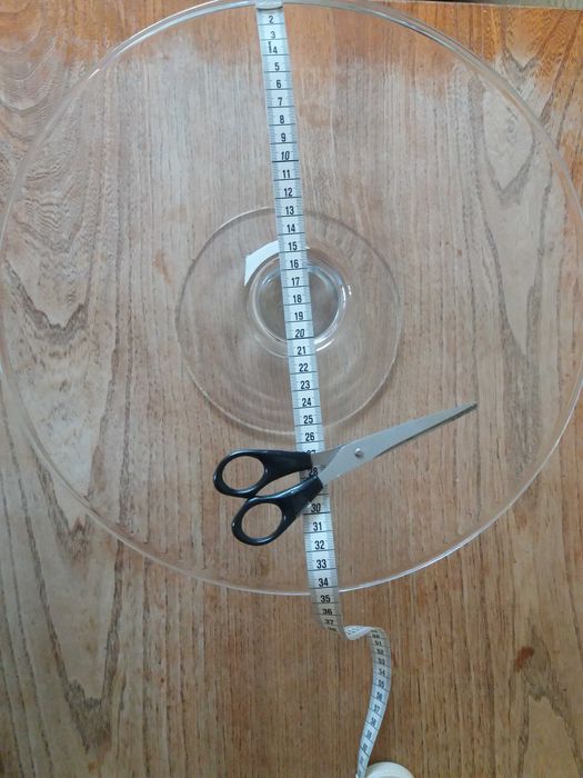 Patera na ciasto na nóżce Krosno 35 cm