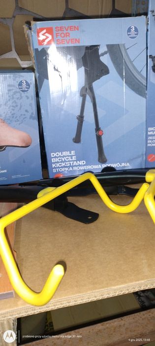 Dwa wieszaki na rower - nowe