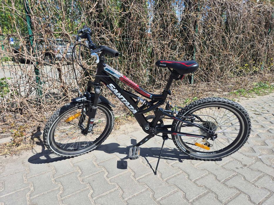 Rower dziecięcy Santaza Racer FS Pro Alu Tec (aluminiowa rama)