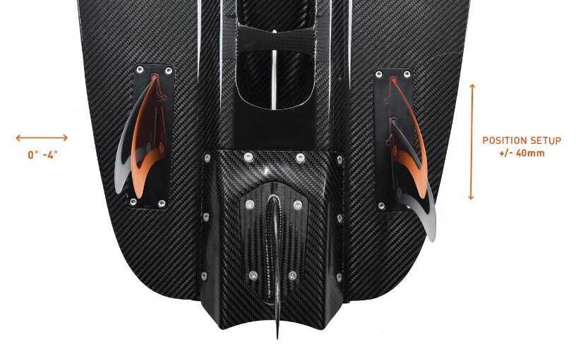 Jetsurf Race Titanium DFI  - deska surfingowa z silnikiem