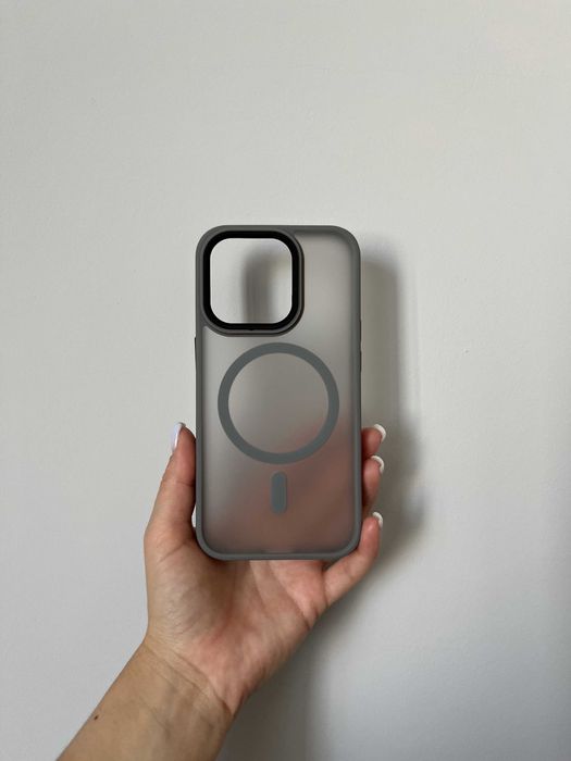 Чохол QMatte Magsafe для iPhone 15 Pro Max / чехол айфон 15 про маг