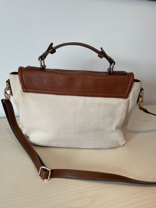 Mala da Parfois bege/camel em ótimo estado