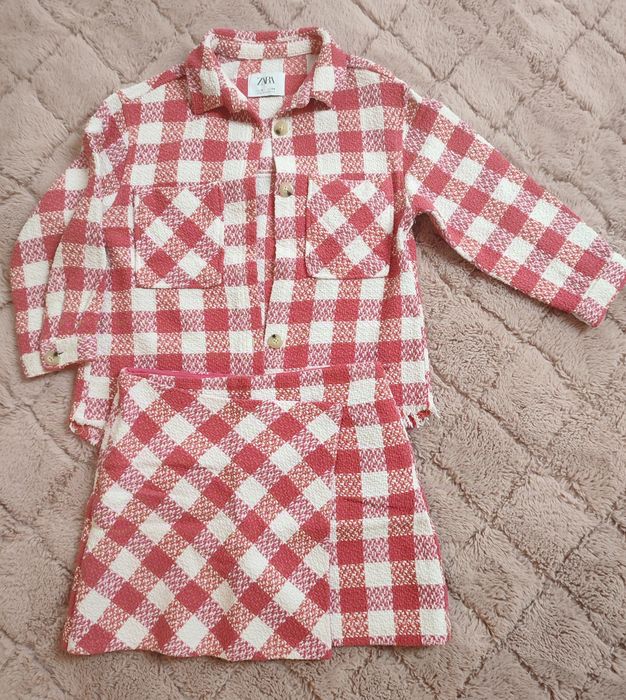 Komplet Zara koszula i spódnica