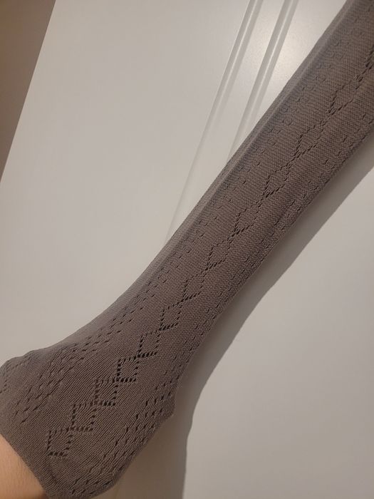 Legginsy rajstopowe Calzedonia r. 1/2 do połowy łydki ażurowe nowe
