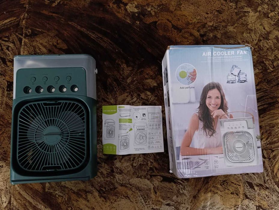 Вентилятор-зволожувач повітря, настільний портативний кондиціонер