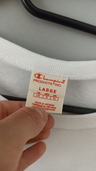 Koszulka męska biała champion vintage