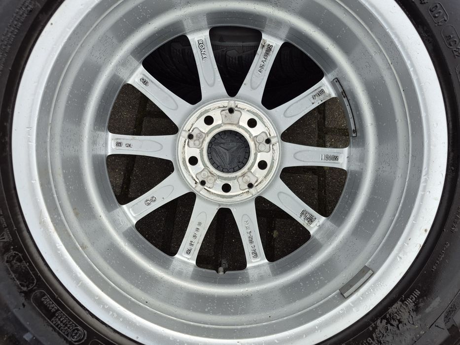 Koła Alu Zima Oryg MERCEDES GLA 5x112 17 Cal 6.5J 215/65 R17 MICHELIN