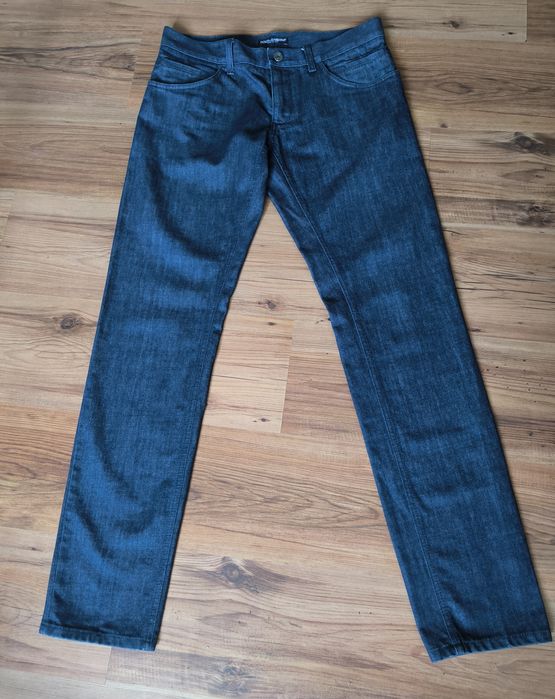 Dolce & Gabbana spodnie męskie jeansy granatowe 38 proste
