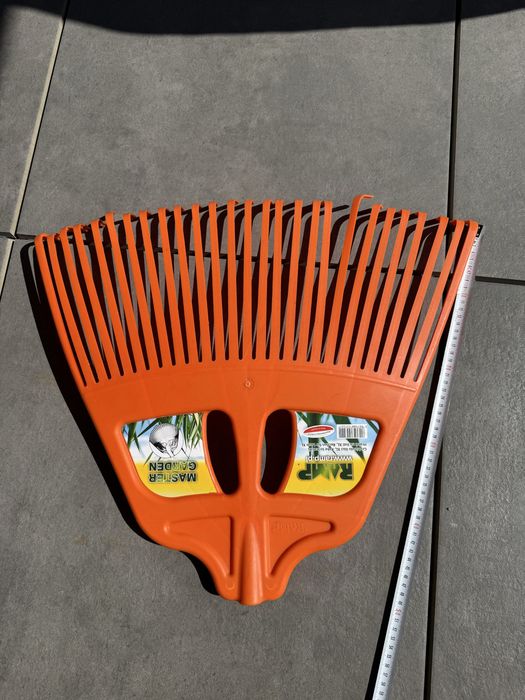 Grabie ogrodowe xl plastikowe pomaranczowe 50cm Ramp Master Garden