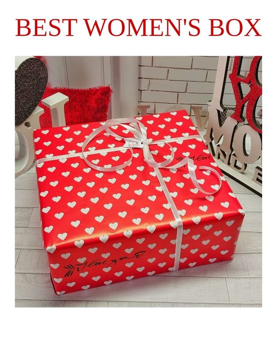 Незабутній подарунок коханій дівчині. Подарунковий бокс для жінки.