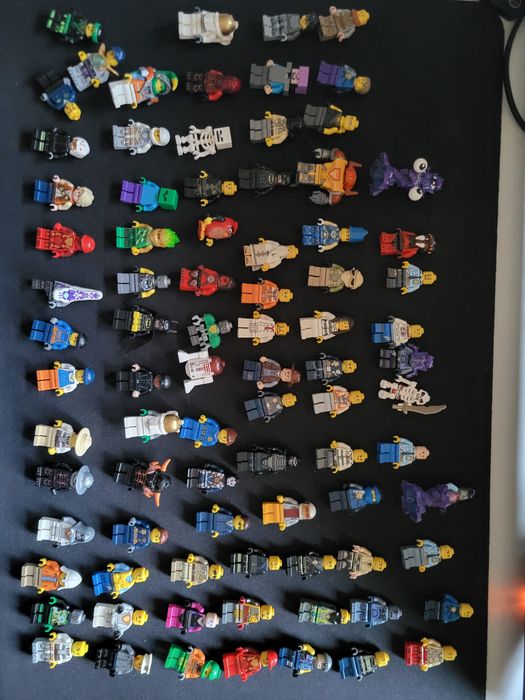 Klocki lego figurki-duży mix-100 figurek