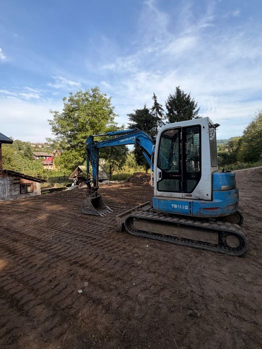 Koparka Takeuchi tb 153fr, 6 ton, minikoparka