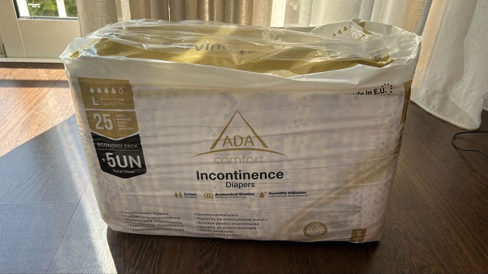 Fraldas ADA comfort Tamanho L 30und
