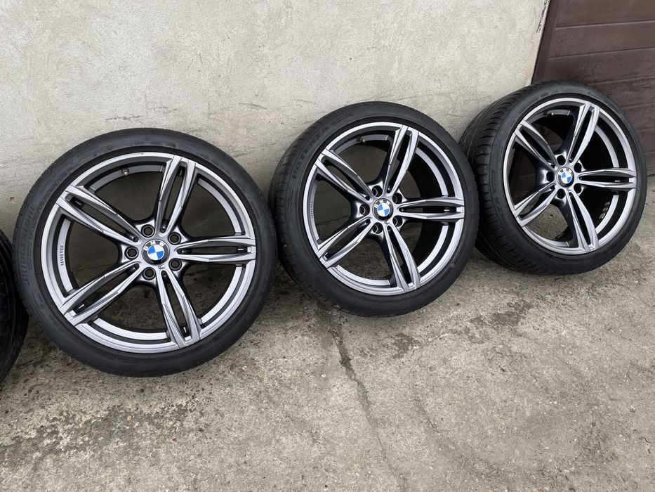(203)Koła, Felgi 5x120 19” Do BMW, Grafit, Bridgestone