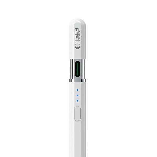 Tech-Protect Digital Magnetic Stylus Pen ”3” Ipad White