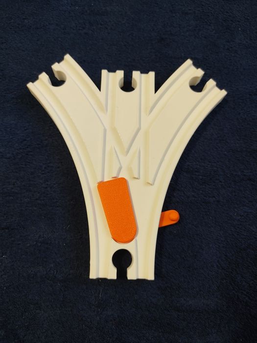 Стрілка з механізмом потрійна для дерев'яної залізниці Brio Ikea