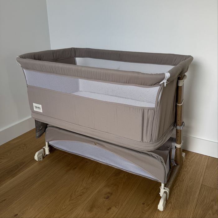 Łóżeczko dostawka Lionelo Thomi plus 5w1 (plus sofa albo kojec)