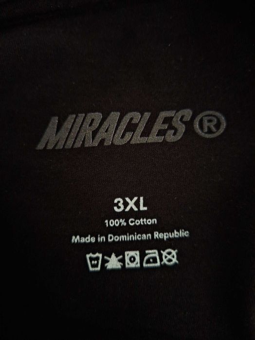 Nowa koszulka YZY Dove Tee Miracles męska czarna 3XL