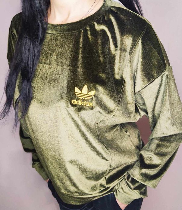 Bluzeczki welurowe damskie