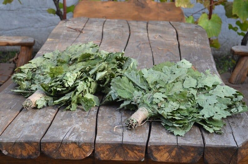 Віники для лазні та сауни березовий дубовий евкаліпт ялівцевий