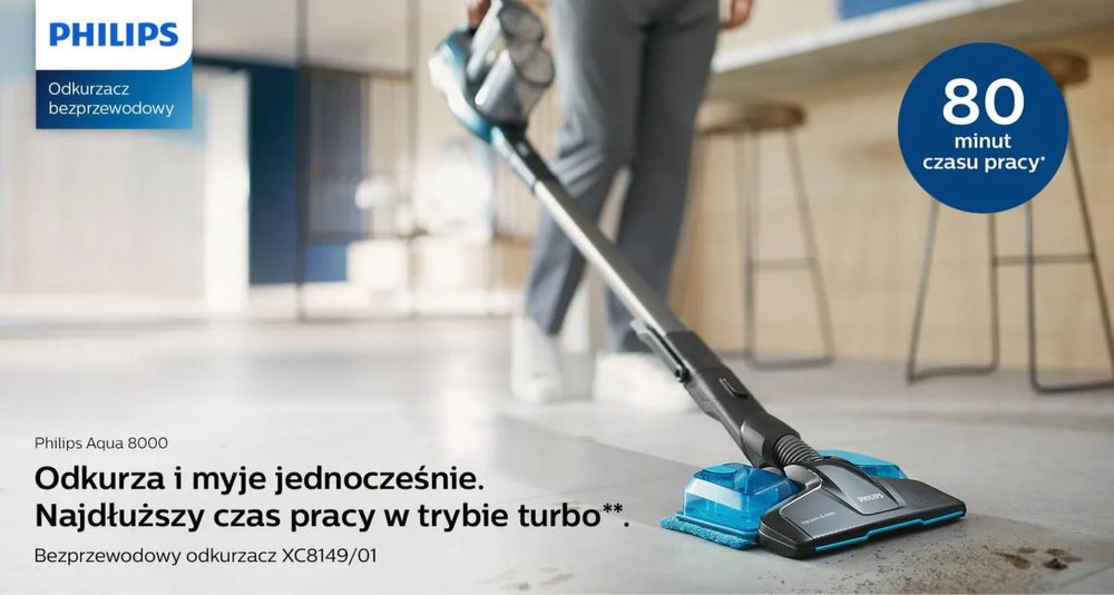 Philips 8000 Aqua nowy