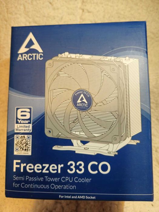 Arctic Freezer 33 CO – Cooler CPU com caixa original64740745237890120