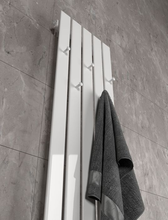 Grzejnik Bello z wieszakami