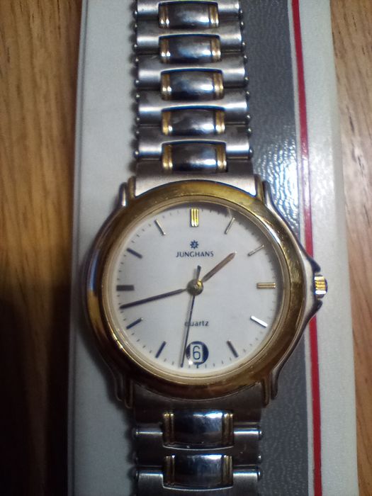 Relógio Junghans homem c/calendário novo