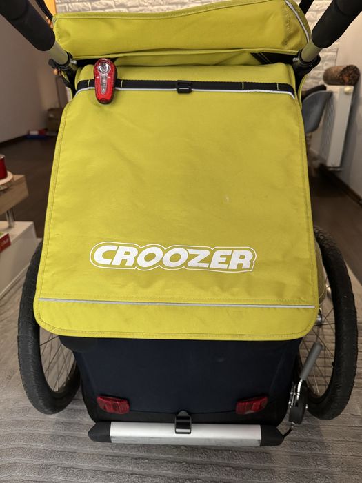 Croozer Kid 1, przyczepka rowerowa, spacerówka, wózek biegowy