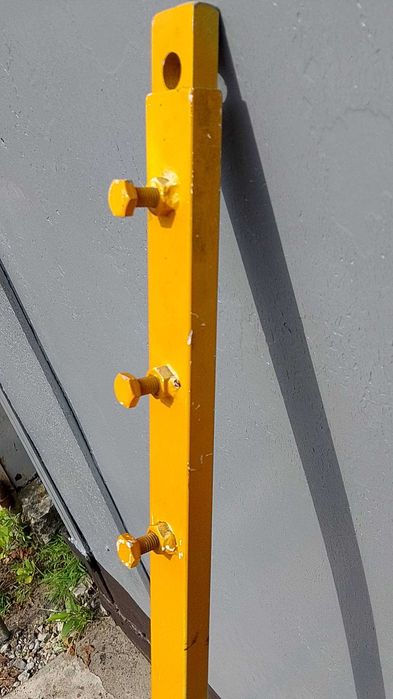 Ramię teleskopowe stalowe usztywniające do bramy