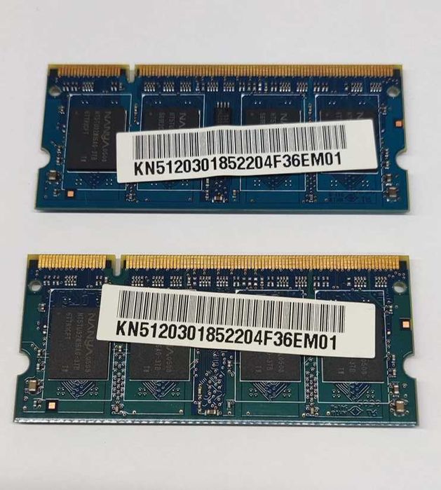Memórias RAM DDR2 para portáteis