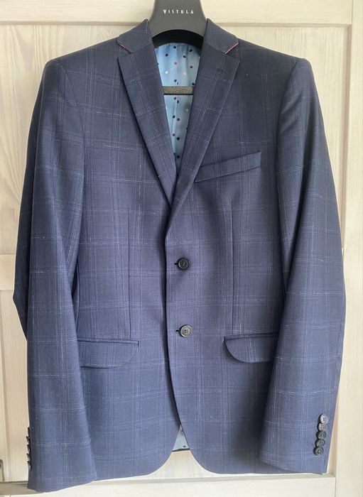 Studniówka Garnitur Vistula super slim 182/92/78 46 L taliowany