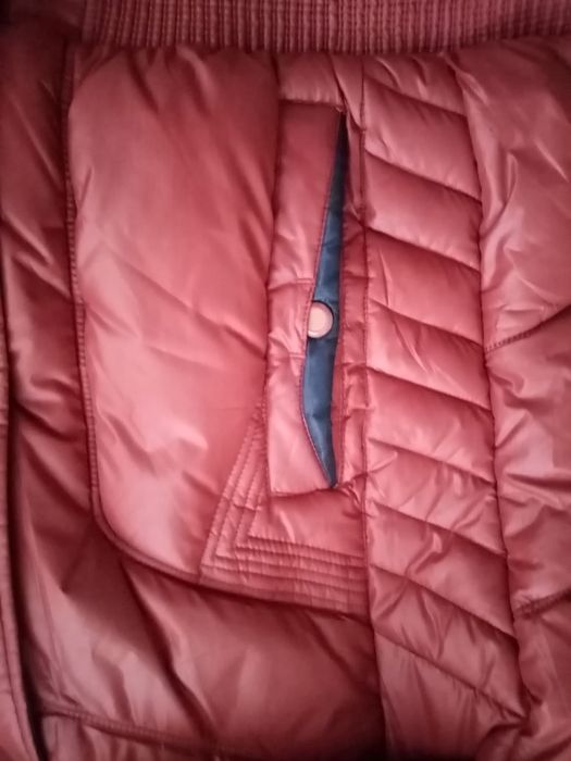 Куртка мужская кирпичного цвета  xl размера