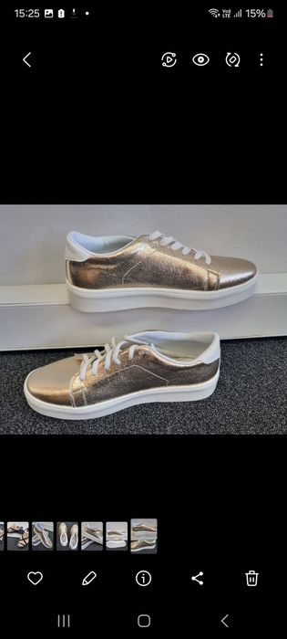 Trampki sneakers tenisówki roz 39 Bonprixa