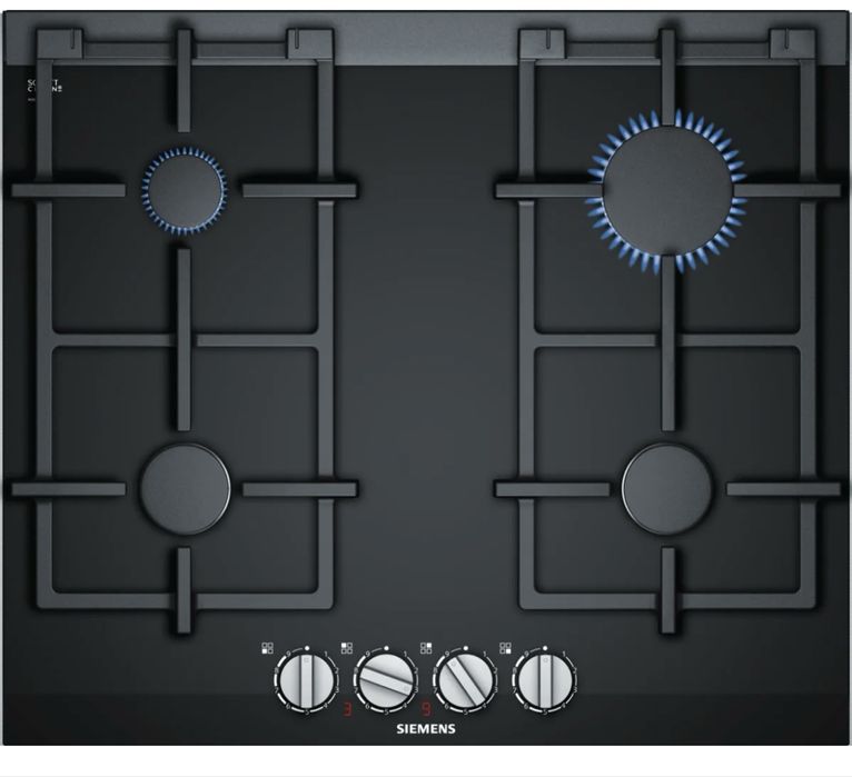 Placa a gás 60 cm Vitrocerâmica Siemens ER6A6PD70