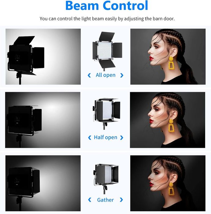 Profesjonalne drzwi do Lampy wideo LED Neewer 480