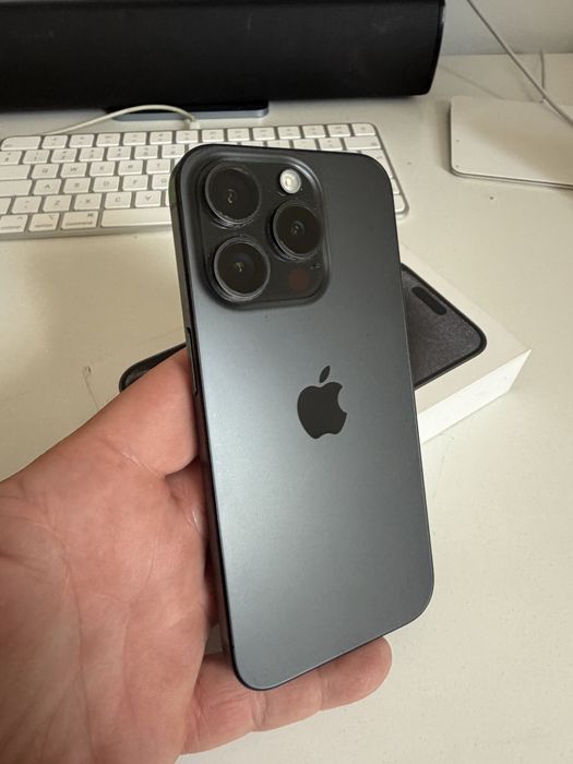 Bateria 95% iPhone 15 Pro 128gb Black Titanium
