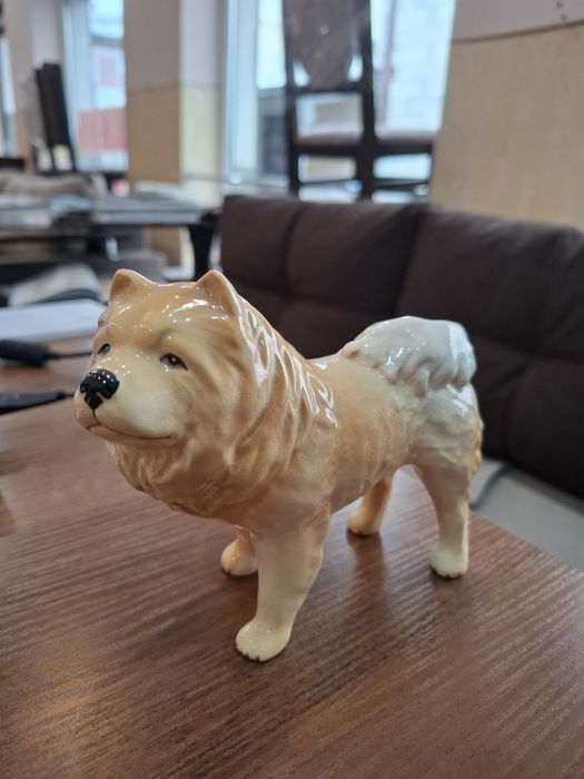 Чао-чао , фігурка собаки , порцелянова фігурка