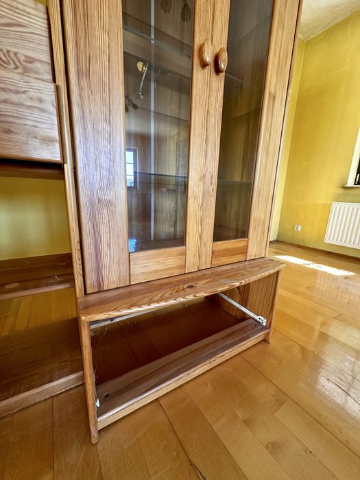 Szafa z przeszklonymi drzwiami