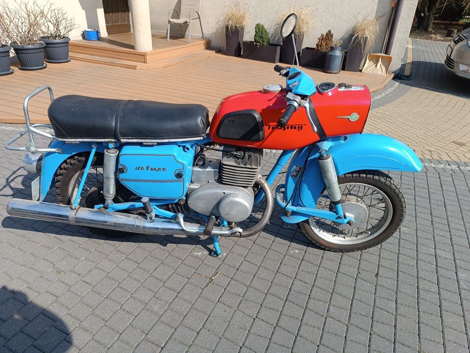 MZ 250 trophy deluxe zamiana zamienię na motocykl quad cross prl auto