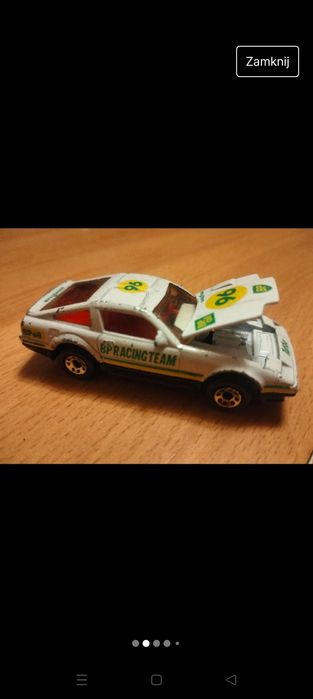 Resorak kolekcjonerski vintage Nissan 300ZXturbo Matchbox