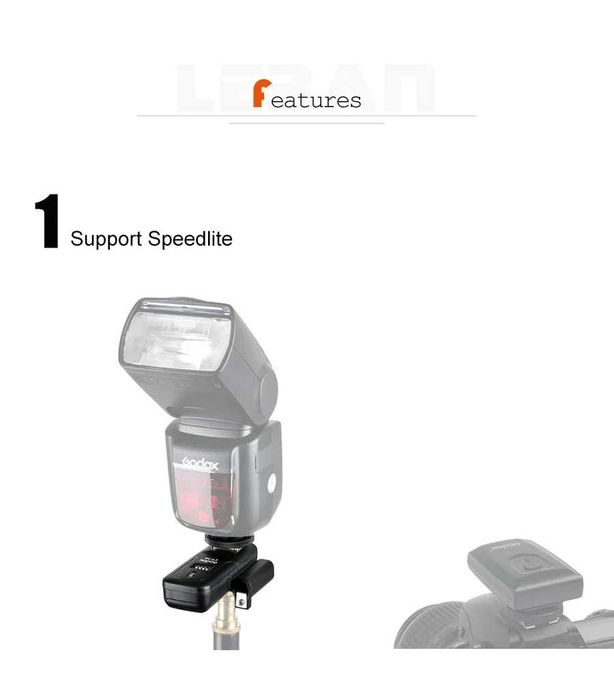 Rádio Flash GODOX CT-16 (1 receptor sem fios 16 canais ) NOVO
