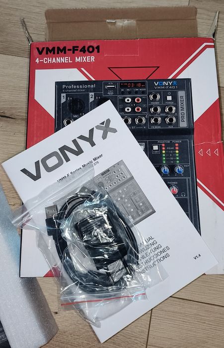 Mixer 4 kanałowy Vonyx