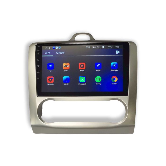 Rádio 2 DIN FORD Focus mk2 mk3 - AC Automático Android 13 Wifi GPS