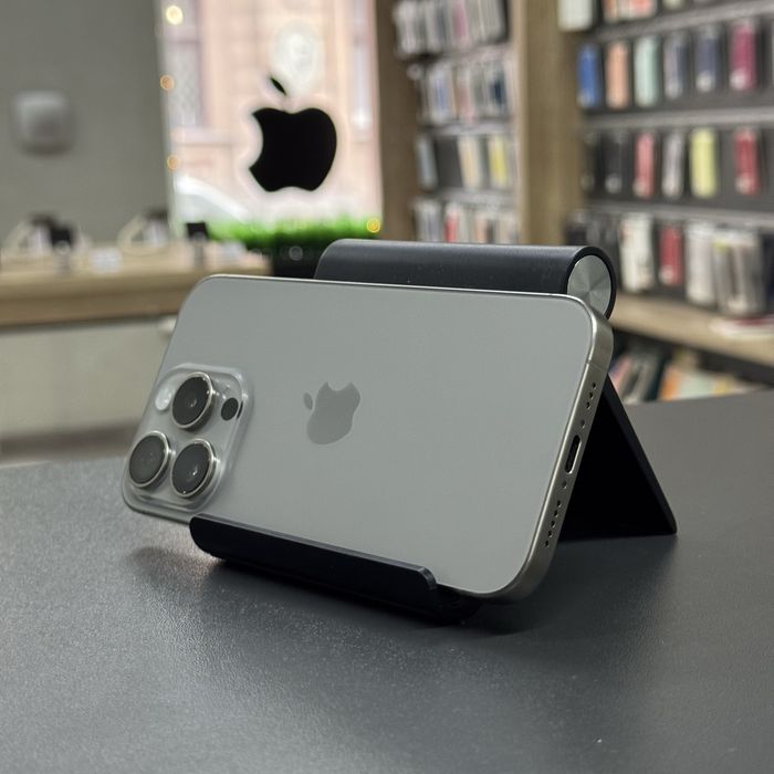 Фізична сім - iPhone 15 Pro Natural Titanium 128 GB Магазин / Гарантія