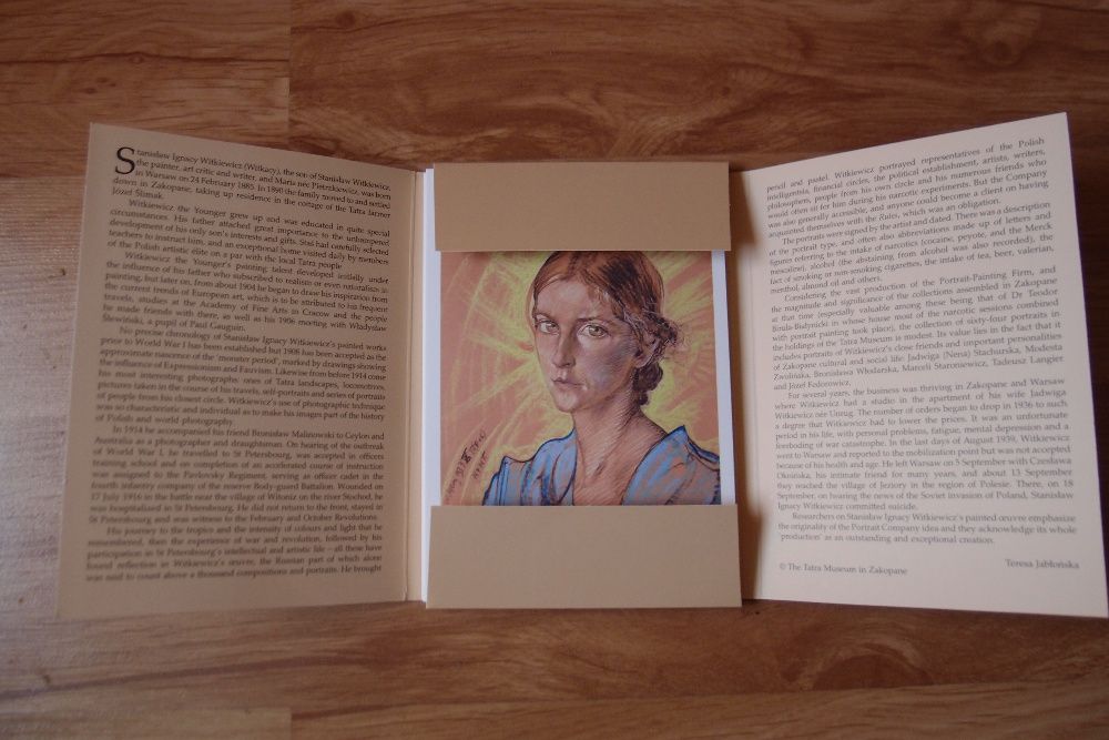 Pocztówki - portrety Witkacego 18 szt. - Stanisław Ignacy Witkiewicz